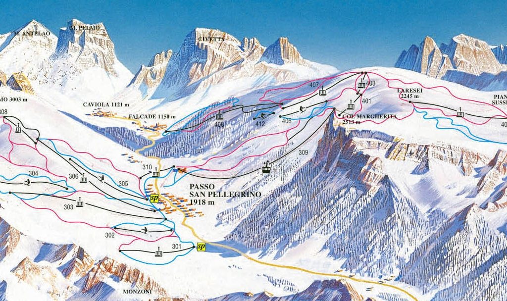 REGION SAN PELLEGRINO MAPA
